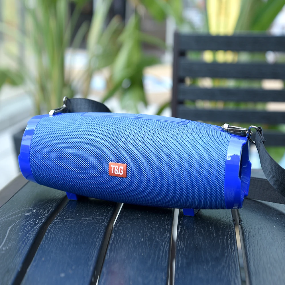Синий Портативный bluetooth-динамик, плеер водонепроницаемый открытый мини Колонка Xtreme звуковая коробка Беспроводная большая мощность 10 Вт динамик s для компьютера - Цвет: Синий