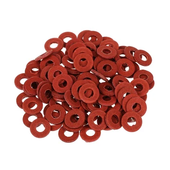 

Newest SODIAL(R) 100PCS Red Motherboard Screw Insulating Fiber Washers