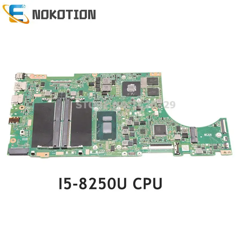 Материнская плата NOKOTION PC для ASUS X510UNR материнская REV 3 0 I5-8250U SR3LA CPU полный тест |