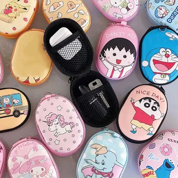 

Cartoon Storage Bag Travel Carrying Protective Case For Airpods i9S i12 Inpods 12 TWS Earphone Wireless Bluetooth Headphone Box