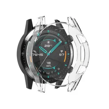 

For Huawei Watch GT2 46mm Smart WatchesProtective Case Cover TPU Full Shell 46mm Protector Smart Accessories Screen Cover