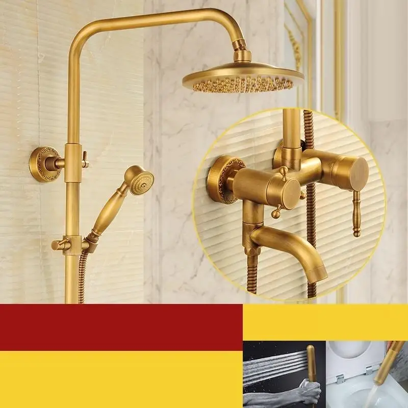 Version G Набор для душа Doccia Doucheset Torneira Banheiro Lavabo Prysznic Dusche Preto Regadera Electronic Eletrico Chuveiro Ducha Douche - Цвет: Version G