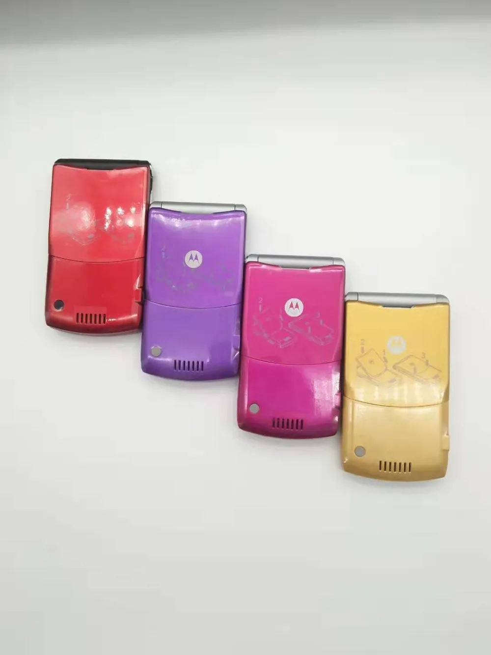 Хорошее качество оригинальная мировая версия флип GSM Quad Band Motorola Razr V3 мобильный телефон один год гарантии