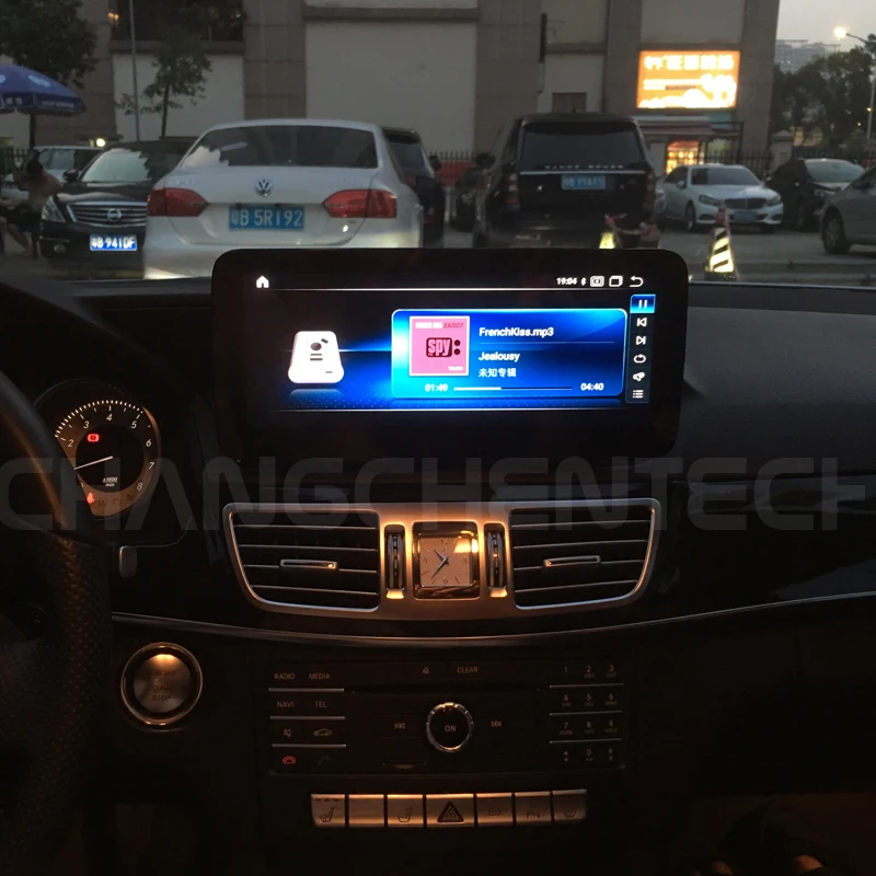 4G LTE 64G Android 9,0 мультимедийный экран для Benz E класс встроенный в CarPlay Android Авто поддержка DVR задняя камера BT WiFi