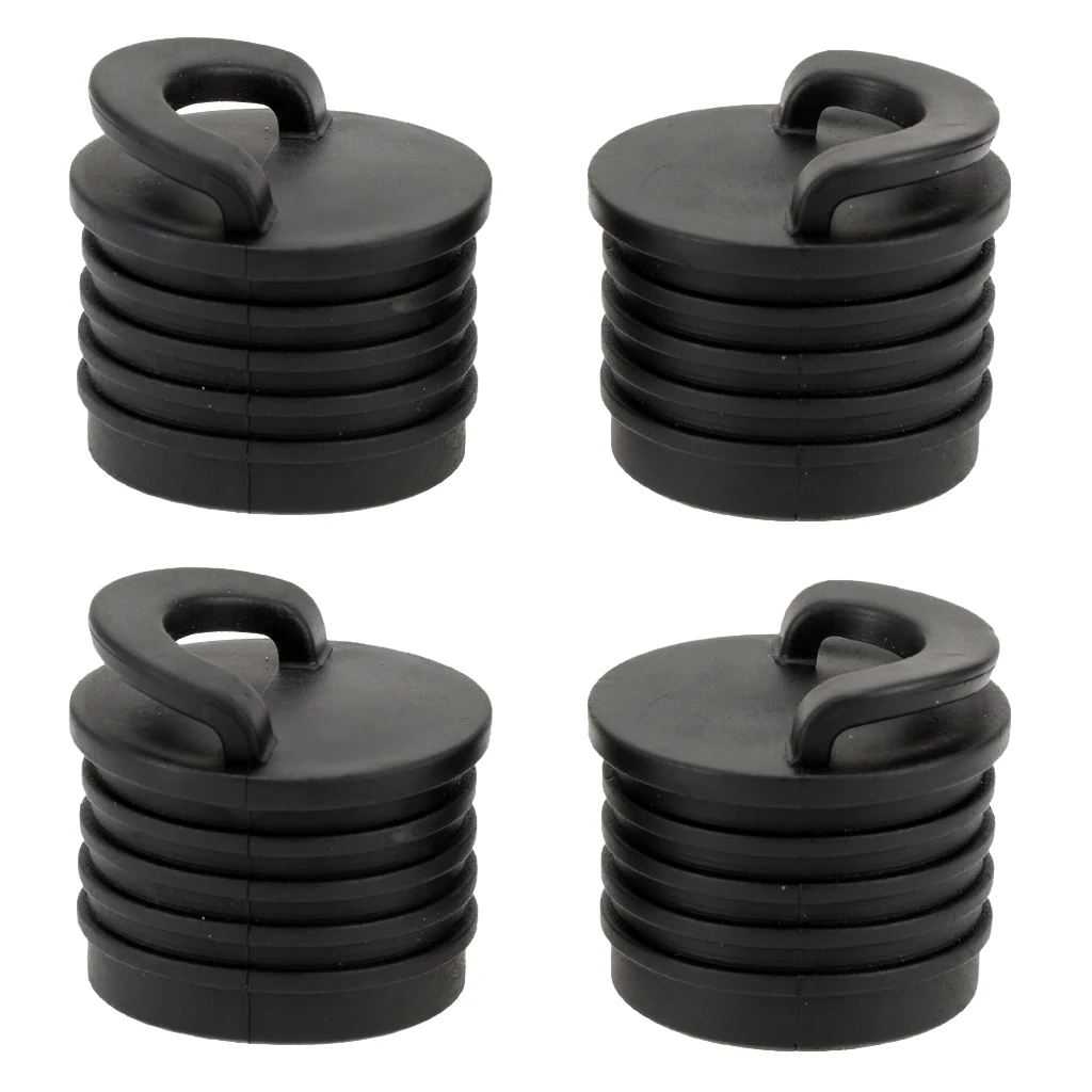 4pcs Kayak Marine Boat Scupper Stopper Bungs Drain Holes Plugs 3.1mm/3