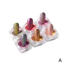 6 шт взрыв Ногтей Гель Набор ногтей магазин фототерапии хлопья Маникюр украшения японский стиль наждачная бумага порошок