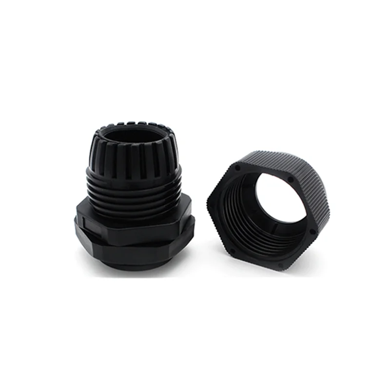 Description Picture 6 of item5/10pcs Waterproof Cable Gland Connector IP68 White Black Nylon Plastic Metric Cable M12  M16 M20 for 6-11mm Cable