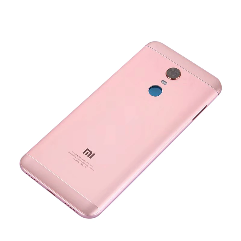 Для Xiaomi Redmi 5 Plus крышка батареи Металлический Корпус задней двери+ боковой ключ для Redmi 5 Plus запасные части для ремонта