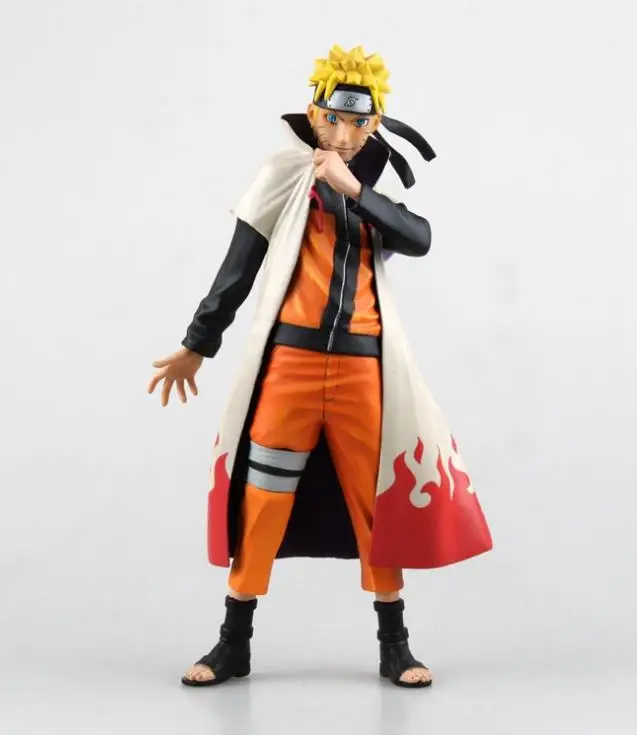 Goede 25cm ninja anime karakters in een doos van collectible karakter model poppen als verjaardagscadeautjes