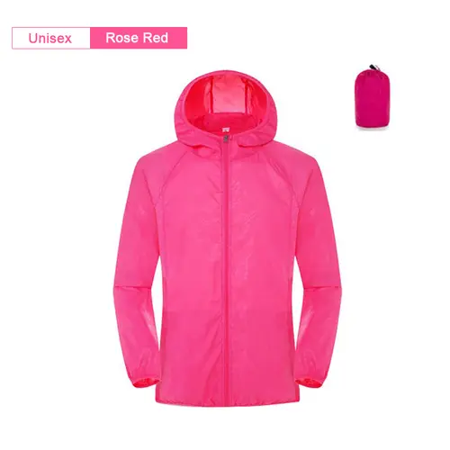 Camping Rain Jacket Men Women Waterproof Sun Protection Clothing Fishing Hunting Clothes Quick Dry Skin Windbreaker With Pocket - Image 8