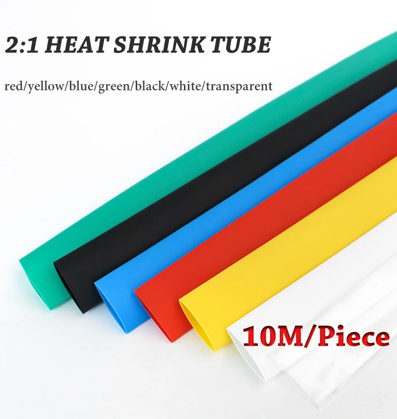 Tubo Termoretráctil HellermannTyton Contracción 2:1 4,8/2,4 Mm Color Negro De Poliolefina En Minicajas Con 24 Metros 87891696