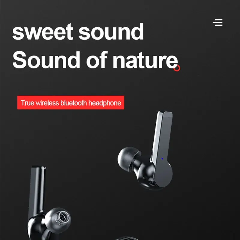 A12 TWS Беспроводные bluetooth 5,0 наушники 8D стерео Бас шумоподавление Игровые наушники водонепроницаемые спортивные наушники с микрофоном