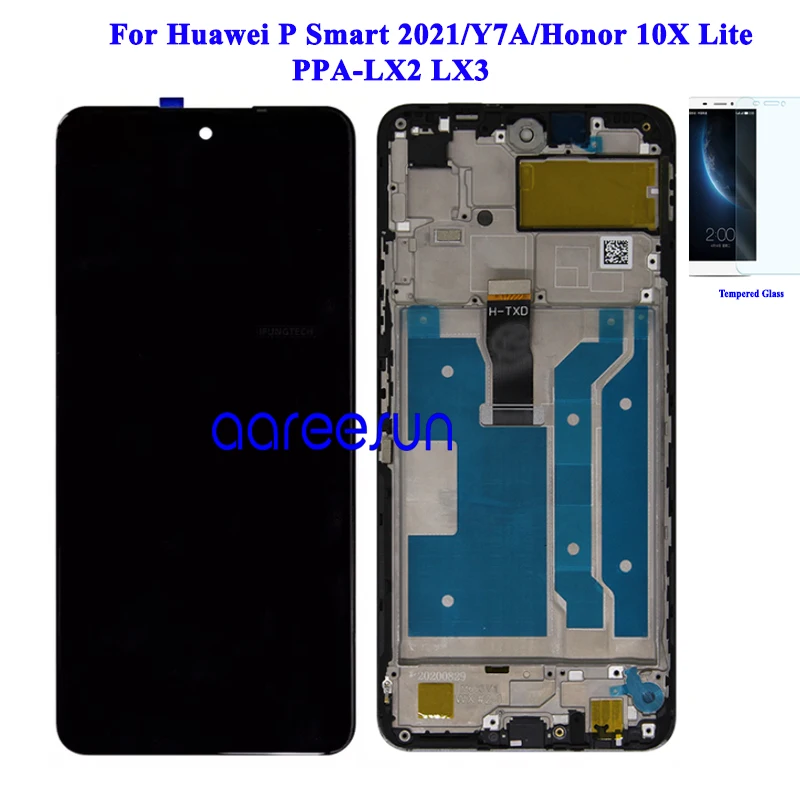 

LCD Display Original For Huawei P Samrt 2021 LCD For Huawei Y7A Honor 10X Lite LCD Display LCD Screen Touch Digitizer Assembly