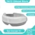 SKG Smart Eye Massager E3 Airbag Shiatsu Massage Vibration Eye Care Instrument Hot Compress Bluetooth 5Modes Skin Friendly EMS