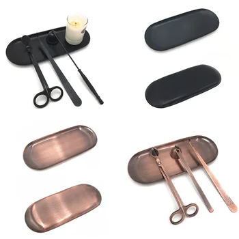 

1pcs Stainless Steel Storage Tray Rose Gold Silvery Black Oval Fruit Plate Jewelry Display Metal Tray Storage Supplies New