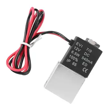 

12V Normally Closed Solenoid Valve Electric Inlet/Outlet Control Switch for Industry Pipeline Plumbing Accessories