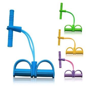 

Bodybuilding Yoga Accessories Anti-slip Pedal Resistance Bands Multifunction Tension Rope Pilate Yoga Belt Gym Fitness Equipment