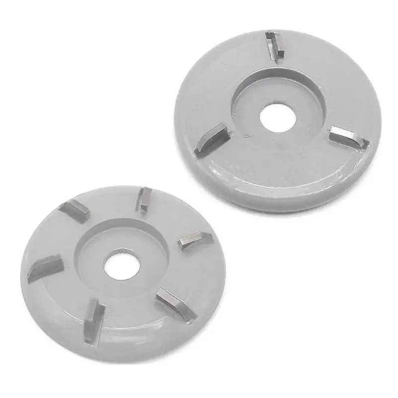 

90mm Diameter 22mm Bore Silver Rotary Planer Power Wood Carving Disc Angle Grind