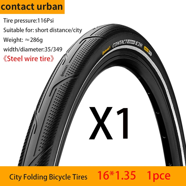 Continental Bike Band Contact Urban 16/20 Inch Stab-Proof Voor Vouwfiets Met Strip Tan tyre - AliExpress sport & Entertainment
