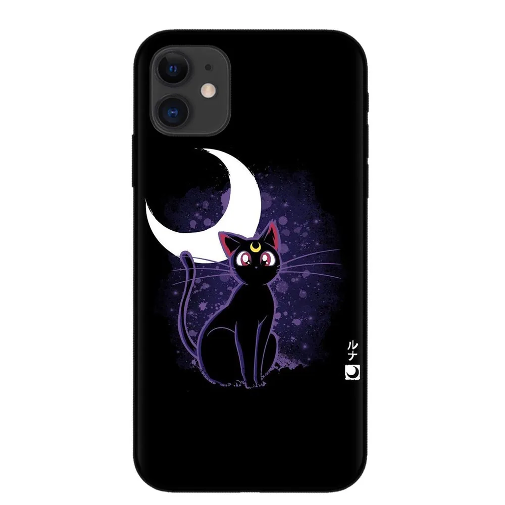 Чехол Сейлор Мун для телефона iphoe X XR XS Max чехол iphone 6 6s 7 8 plus 11 Pro Модный милый