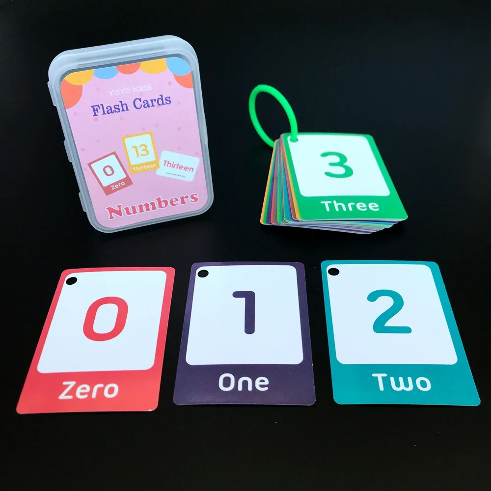 Early Learning Flash Card Kid Animal Shape Colour Body Number Alphabet Fruit Weather Kids Education DS29 5