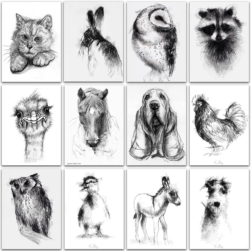 

Набор для алмазной живописи 5D «сделай сам», рисование скетчей, животных, кроликов, собак, кошек, домашний декор, полноразмерная и круглая вышивка, мозаика, вышивка крестиком