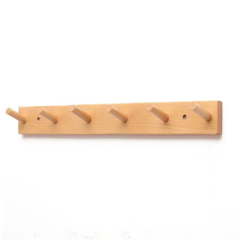 Nordic Natural Wooden Hooks For Kids Boy Room Hooks Wood for Room Hooks Hangers Wooden  Home Decorations Wall Hooks Decoration 6