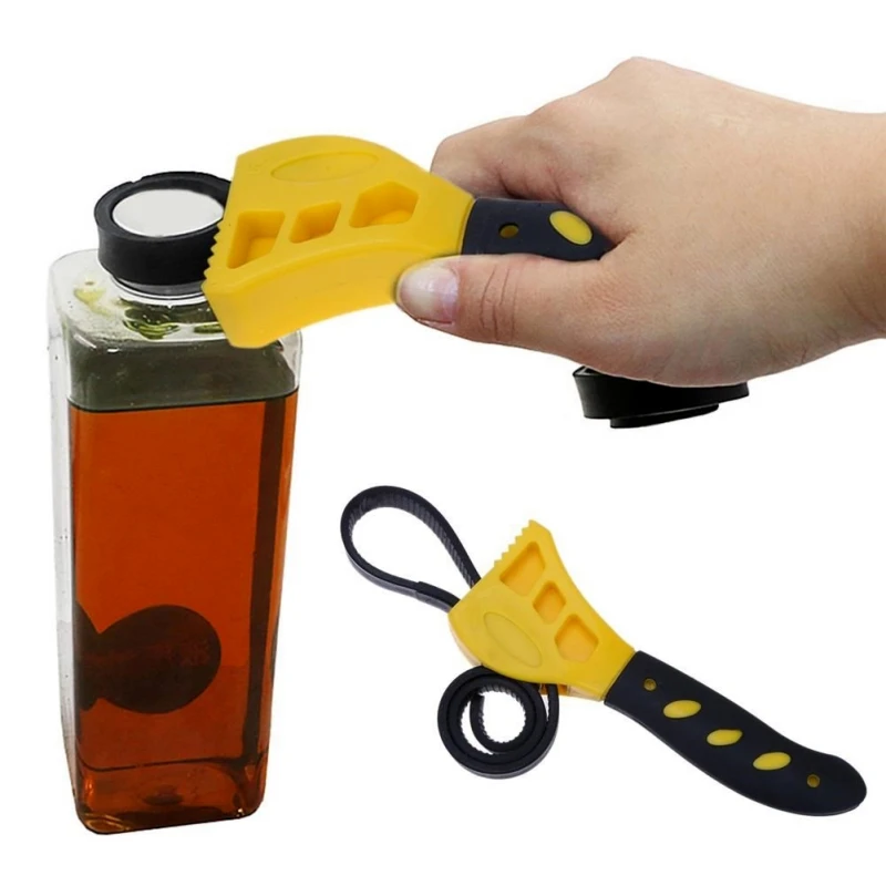 

Multi-function Belt Wrench Universal Rubber Strap Wrench Adjustable Wrench Spanner Opener Practical Hand Tool for Home