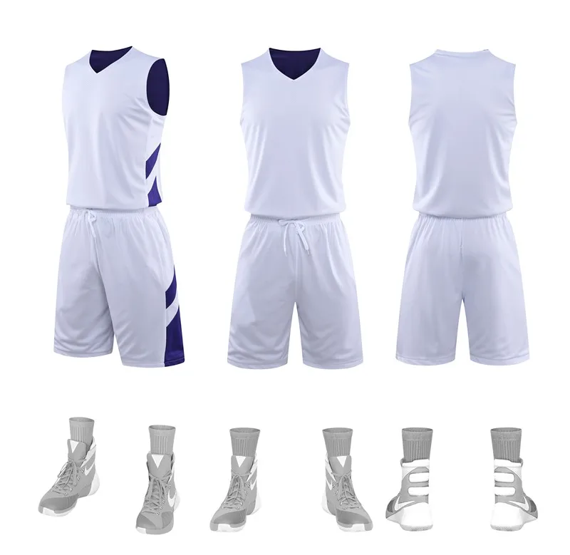 HOWE AO высокое качество обратный баскетбольный Джерси набор для мужчин дышащий спортивный костюм тренировочная Баскетбольная одежда командная форма на заказ