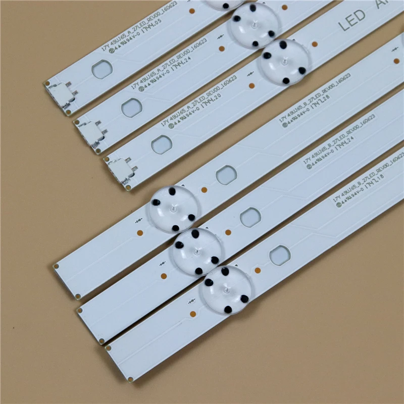 6PCS LED   49UJ65 A B Ÿ 17Y 49UJ65_AB_27LED_REV00_160623 LED Ʈ Ʈ TV Ʈ ŰƮ   