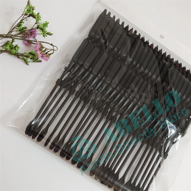 Hot Sell 500pcs Summer Style Plastic Swizzle Sticks For Dry Ice Fashion Bar Tools Beer Drink Beverage Cocktail Stirrers