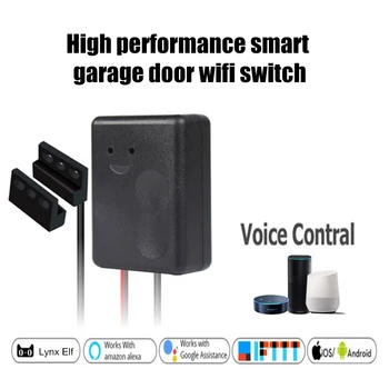 

New Household US Standard Garage Door Switch Wifi Intelligent Timing Switch Remote Control Smart Switch