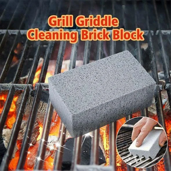 Pierre ponce BBQ Brosse Barbecue Grille Grille Brosses Nettoyage Grill  Brick' G0
