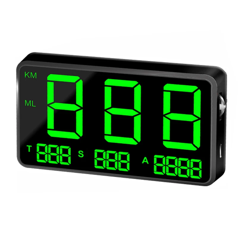 Speeeter HUD Head Up дисплей скорость вождения цифровой C80 универсальный GPS автомобиль