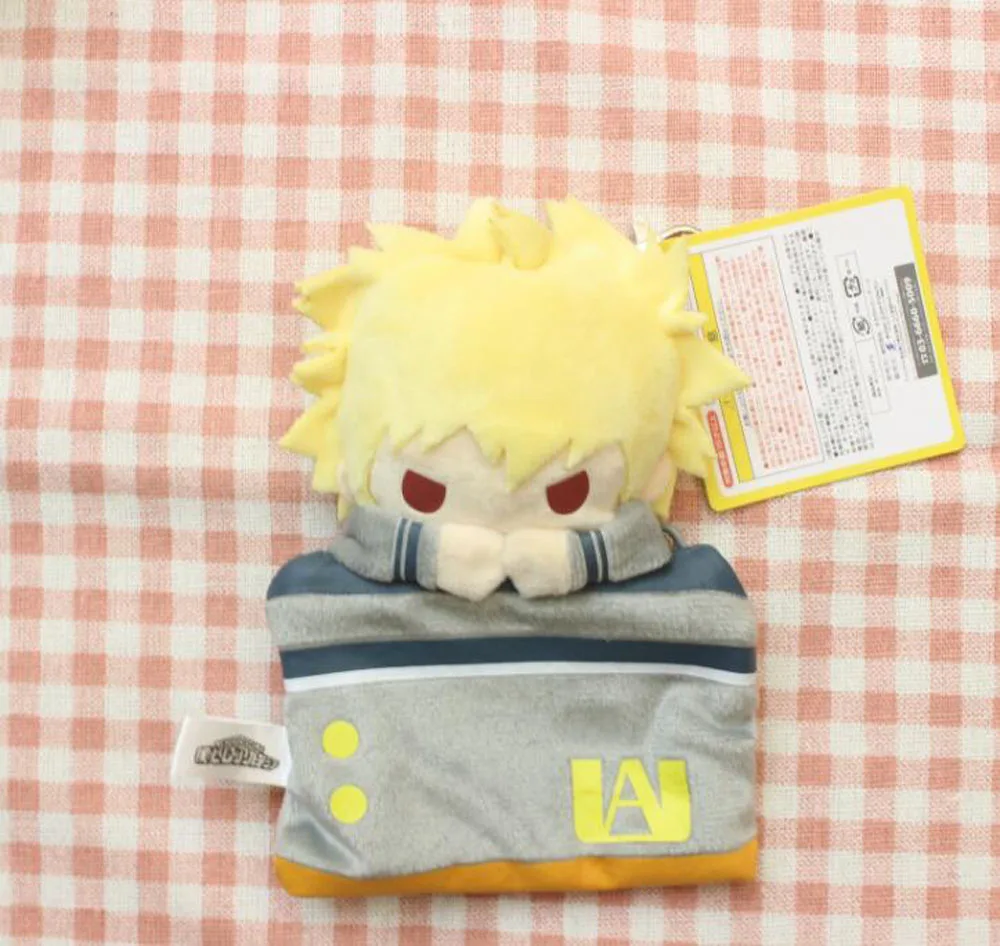 10/партия, 3 вида стилей, мой герой, Academy Bakugou, Katsuki Todoroki Shoto мидория изуку, 15X10 см, плюшевая монета, сумка для карт, розничная - Цвет: Bakugou Katsuki