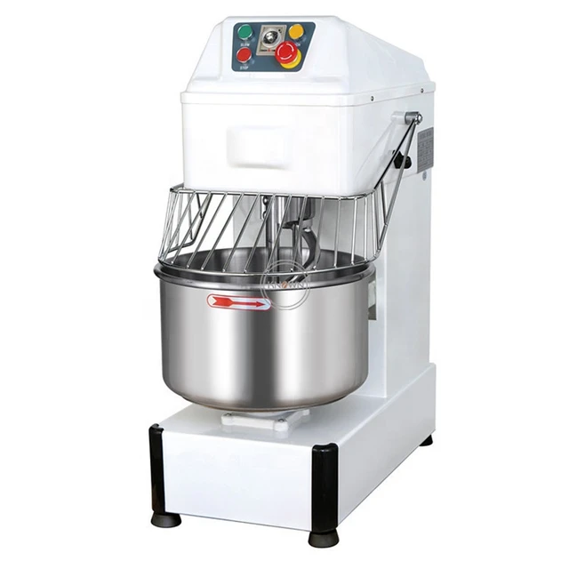 INTBUYING Spiral Dough Mixer 2 Speed Dough Kneading Machine 21Qt Flour  Blending Mixer Machine Dough Maker Dough Agitator Stainless Steel Stand  Dough