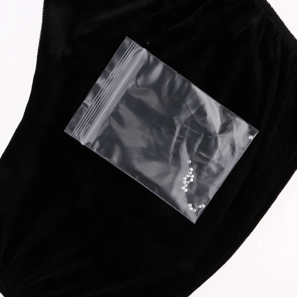 2pcs Ice Skate Boot Covers Protector for Figure Skating Velvet