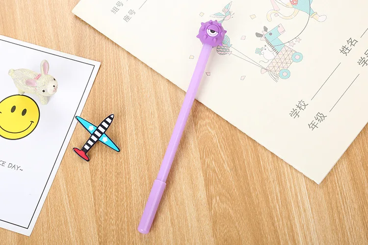 Горячее предложение! гелевая ручка для немой собаки Kawaii, креативные милые черные чернильные инструменты, канцелярские принадлежности для студентов