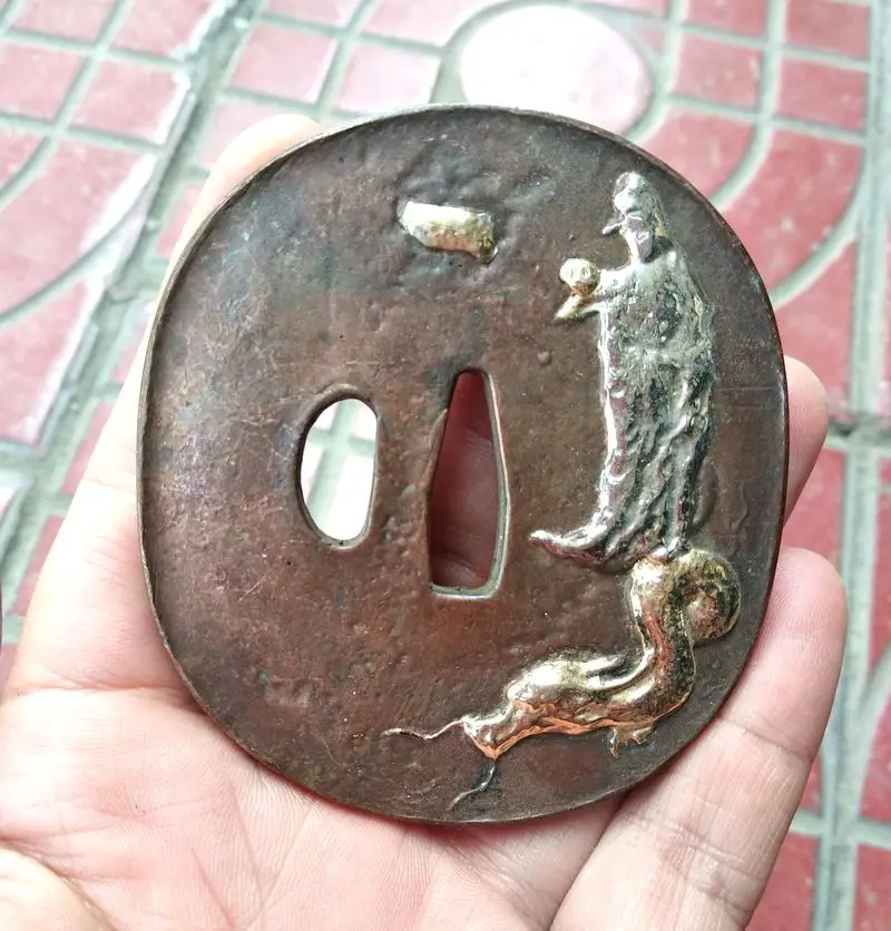 Винтажный чехол Tsuba, аксессуар для ниндзя, меч самурая, катаа, меч