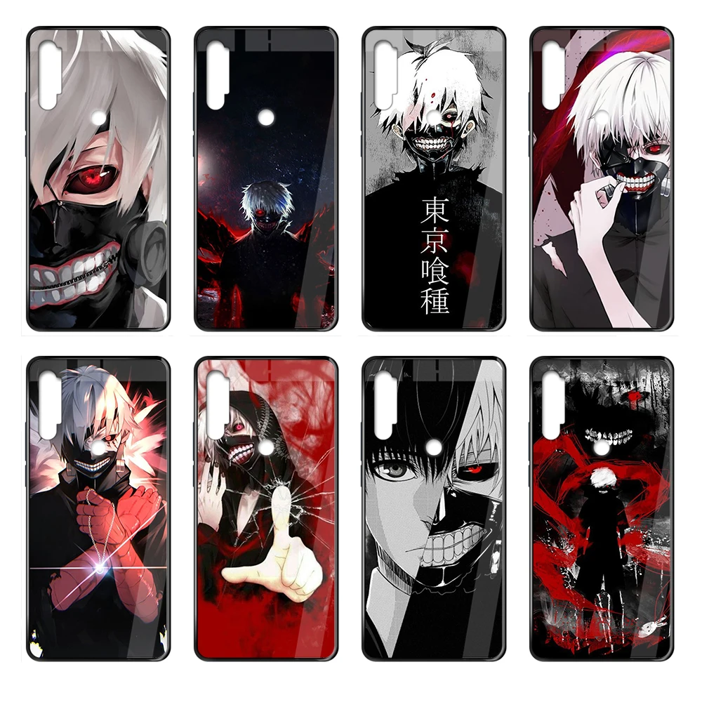 Tokyo Ghouls Ghoul аниме Япония Чехол черный чехол для телефона Корпус Xiaomi Redmi Note S2 3 4 5 6 7 8