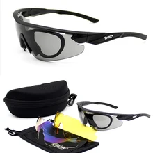 Военные тактические очки поляризационные охотничьи стрельбы армейские походные очки наружные анти-уф велосипедные альпинистские походные солнцезащитные очки