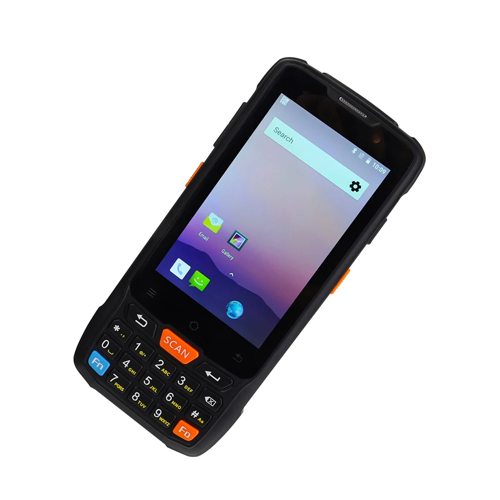 CARIBE PL-40L Android 8.1 Mobile Industrial PDA for Inventory Management with Free SDK Barcode QR Code Scanner 125K NFC Reader document scanner