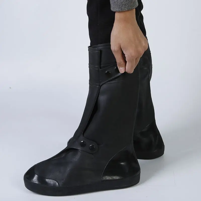 Непромокаемая обувь унисекс для взрослых; Водонепроницаемая Обувь для дождливой погоды на толстой нескользящей износостойкой подошве