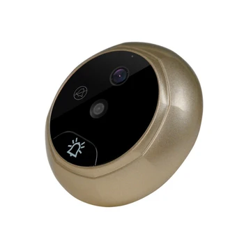

2.4'' LCD Digital Peephole Doorbell Night Vision Door Viewer Camera Auto Record High Wear Resistant