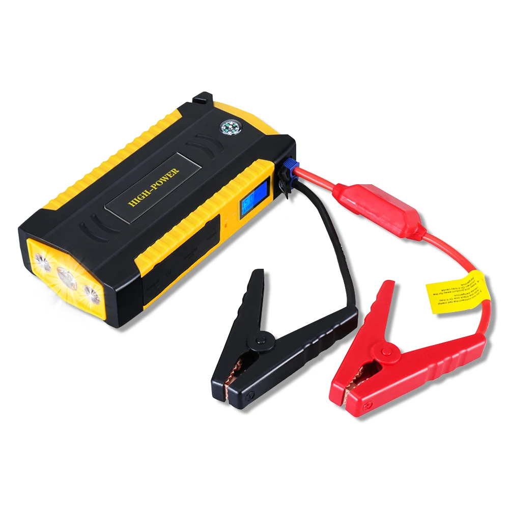 GKFLY Car Jump Starter Power Bank Portable Car Battery Booster Charger 12V Starting Device Petrol Diesel Car Starter Buster jump pack