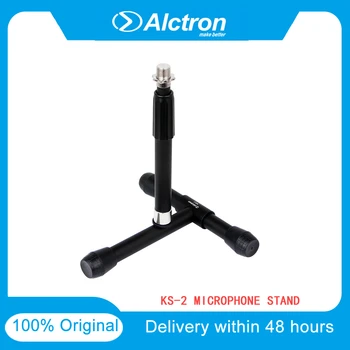 

Alctron KS-2 Desktop Microphone Stands T-shaped Base Adjustable Height Microphones Stands Light Weight Easy Fitting