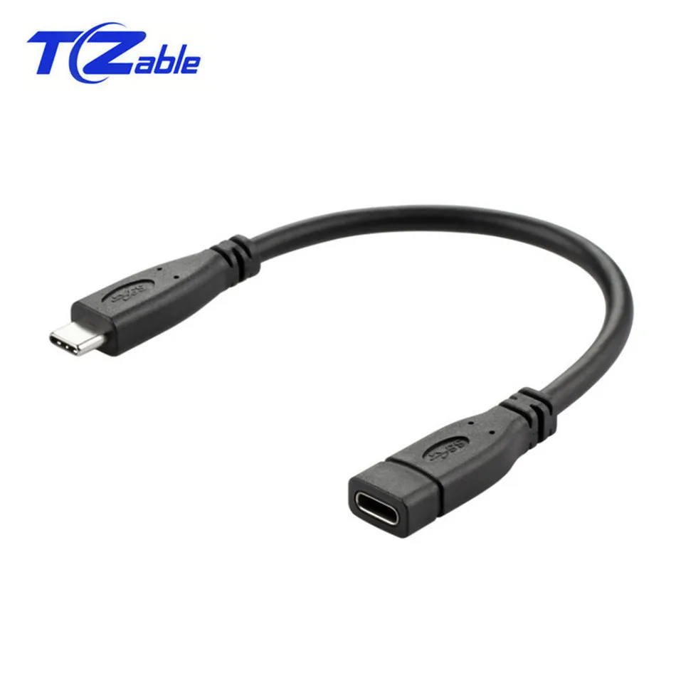 Тип USB C до кабель USBC мужского и женского пола удлинитель Кабель для быстрой