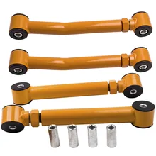 Brand New Front Lower & Rear Upper Control Arms Kit For Jeep Grand Cherokee ZJ 1993-1998 w/ Bushings