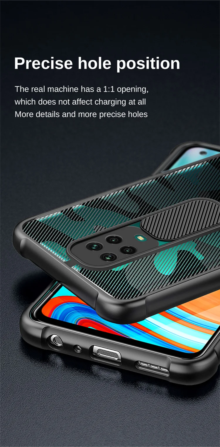 Funda Case Tpu Rzants Para Xiaomi Redmi Note 9s/ Note 9 Pro - Azul GENERICO