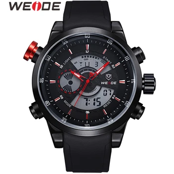 

WEIDE Watch Men Military Relogio Masculino Watch Alarm Repeater Calendar Sports Waterproof Quartz Clock Wristwatch Men's Watches